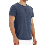 Camisa Henley - Suave Tejido con Cuello