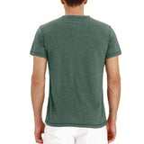 Camisa Henley - Suave Tejido con Cuello