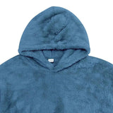 Sudadera con Capucha de Mezcla de Fleece