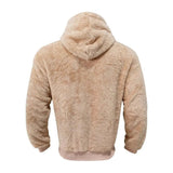 Sudadera con Capucha de Mezcla de Fleece