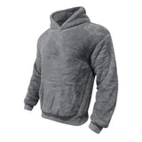 Sudadera con Capucha de Mezcla de Fleece