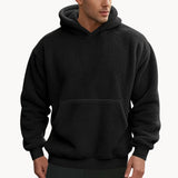 Sudadera con Capucha de Mezcla de Fleece