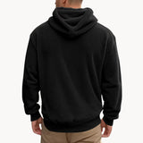 Sudadera con Capucha de Mezcla de Fleece