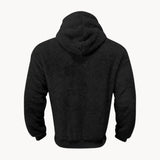 Sudadera con Capucha de Mezcla de Fleece