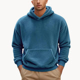 Sudadera con Capucha de Mezcla de Fleece