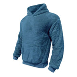 Sudadera con Capucha de Mezcla de Fleece