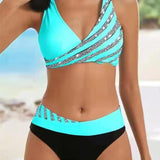 Sofia - Bikini con Estampado en Colores Cálidos