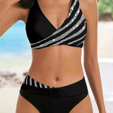 Sofia - Bikini con Estampado en Colores Cálidos
