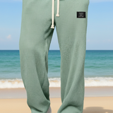 Mikel - Pantalones Casual para Hombre con Cintura Regulable