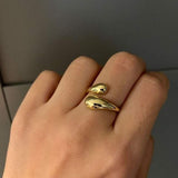 Anillo de gran tamaño