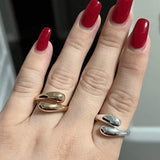 Anillo de gran tamaño