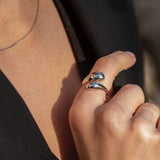 Anillo de gran tamaño