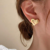 Aretes en Forma de Corazón