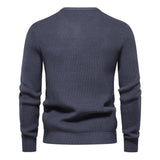João - Suéter de Tricô com Estampa Patchwork
