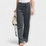 Lorena - Pantalones Ligeros de Lino