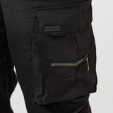 Guillaume - Pantalones Cargo en Color Negro