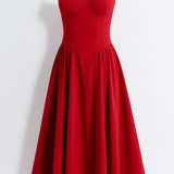 Odete - Vestido midi con corsé diseñado