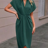 Caia - Midi Envelope Dress