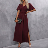 Eterna - Elegante Vestido Maxi Negro