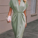 Caia - Midi Envelope Dress