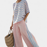 Cecília - Rosa Bambu Linen Set