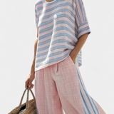 Cecília - Rosa Bambu Linen Set