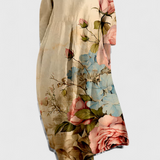 Ana - Vestido Suelto con Diseño Estampado