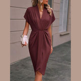 Caia - Midi Envelope Dress