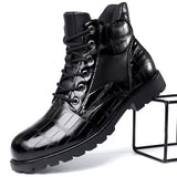 Afonso - Botas de Cuero de Cocodrilo Auténtico
