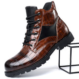 Afonso - Botas de Cuero de Cocodrilo Auténtico