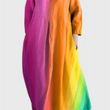 Ana - Vestido Suelto con Diseño Estampado