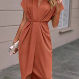Caia - Midi Envelope Dress