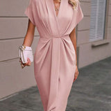 Caia - Midi Envelope Dress