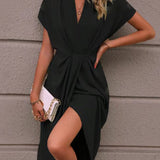 Caia - Midi Envelope Dress
