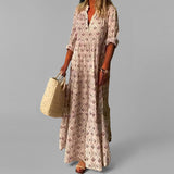 Eduarda - Vestido Largo de Estilo Vintage