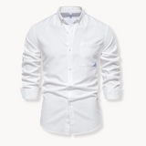Camisa Oxford de Tejido Texturizado