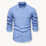 Camisa Oxford de Tejido Texturizado