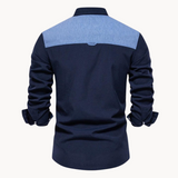 Camisa Oxford de Tejido Texturizado