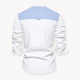 Camisa Oxford de Tejido Texturizado