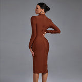 Samara - Vestido de Manga Larga Elegante