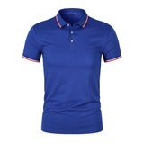 Transpirable Polo con Cuello de Canalé