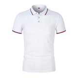 Transpirable Polo con Cuello de Canalé
