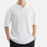 Camisa Polo de Tejido Transpirable con Mangas