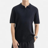 Camisa Polo de Tejido Transpirable con Mangas