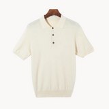 Camisa Polo de Fibras Naturales Livianas