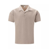 Camisa Polo - Jacquard de Textura Suave