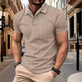 Camisa Polo - Jacquard de Textura Suave