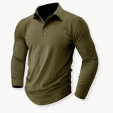Polo de Tejido Suave con Cuello