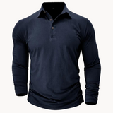Polo de Tejido Suave con Cuello