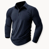 Polo de Tejido Suave con Cuello